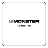 Monster Cable iSplitter 1000 Manuel utilisateur