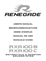 Renegade RXA100C Manuel utilisateur