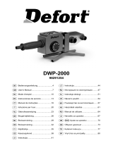 Defort DWP-2000 Le manuel du propriétaire