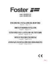 Foster Dissipatore 375 W Manuel utilisateur