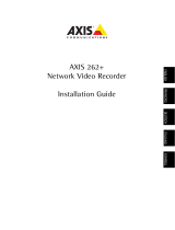 Axis Communications 262+ Manuel utilisateur