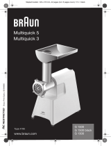 Braun Multiquick 5 G 1500 Manuel utilisateur
