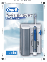 Braun MD18, 8500 Professional Care OxyJet Manuel utilisateur