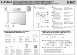 Epson ELPCB02 PowerLite Pilot 2 Connection and Control Box Guide d'installation