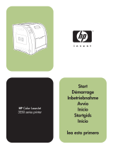 HP (Hewlett-Packard) Color LaserJet 3550 Printer series Manuel utilisateur