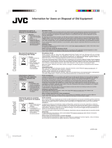 JVC J47674-001 Manuel utilisateur