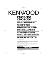 Kenwood CMOS-300 Manuel utilisateur