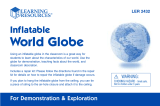 Learning Resources Inflatable World Globe Manuel utilisateur
