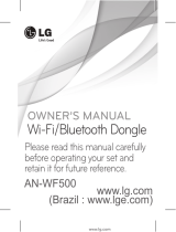 LG AN-WF500 Manuel utilisateur