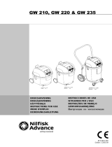 Nilfisk-Advance America GW 220 Manuel utilisateur