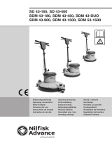 Nilfisk-Advance America SDM 43-450 Manuel utilisateur