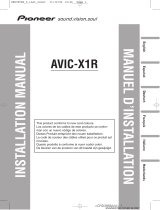 Pioneer AVIC-X1 Le manuel du propriétaire