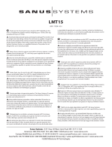 Sanus Systems LMT15 Le manuel du propriétaire