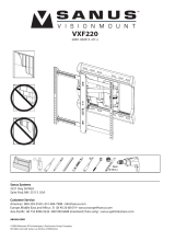 Sanus Systems VXF220 Le manuel du propriétaire