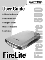Smartdisk FireWire 800 Manuel utilisateur