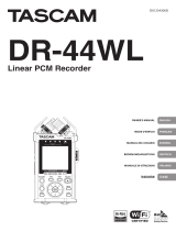 Tascam DR-44WL Le manuel du propriétaire