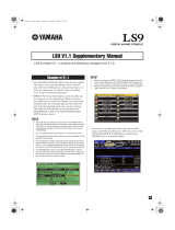Yamaha LS9-16/LS9-32 V1.1 Manuel utilisateur