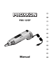 Proxxon FBS 12/EF Manuel utilisateur