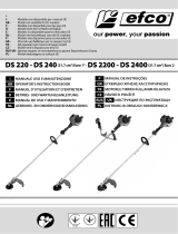 Efco DS 2200 S Le manuel du propriétaire