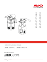 AL-KO Submersible Pressure Pump DIVE 5500/3 Manuel utilisateur