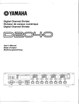 Yamaha D2040 Le manuel du propriétaire