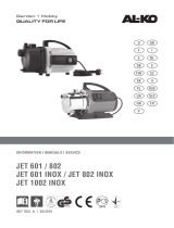 AL-KO Garden Pump Jet 601 Inox , 3.100 L/h Manuel utilisateur