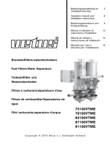 Vetus 75100VTME, 79100VTME, 87100VTME, 91100VTME Guide d'installation