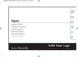 Solid State Logic Sigma Delta Guide d'installation