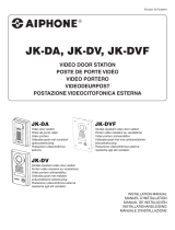 Aiphone JK-DVF Manuel utilisateur