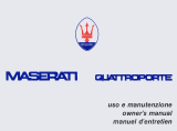 Maserati QUATTROPORTE Le manuel du propriétaire