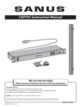 Sanus CAPT01 Guide d'installation