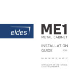 Eldes ME1 Guide d'installation