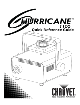 CHAUVET DJ HURRICANE 1100 Guide de référence