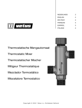 Vetus Thermostatic mixer for calorifiers type WHMIXER Guide d'installation