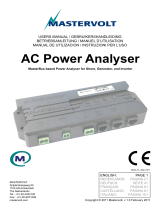 Mastervolt AC Power Analyser Manuel utilisateur