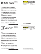 Telcoma VEDO-180 Le manuel du propriétaire