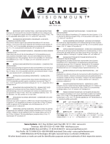 Sanus LC1A Guide d'installation