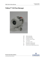 Remote Automation Solutions FloBoss 104 Flow Manager Mode d'emploi