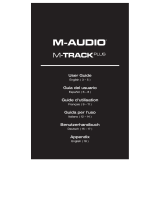 Avid M-Audio M-TRACK plus Manuel utilisateur