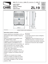 CAME ZL19 Le manuel du propriétaire