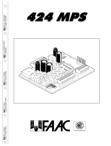 FAAC 424 MPS Le manuel du propriétaire