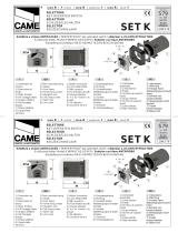 CAME R Series SET K Le manuel du propriétaire