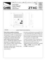 CAME ZT4C Le manuel du propriétaire