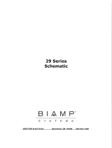 Biamp 29 Series Manuel utilisateur