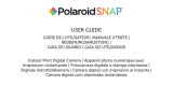 Polaroid Snap Instant Manuel utilisateur