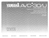 Yamaha AVC-30U Le manuel du propriétaire