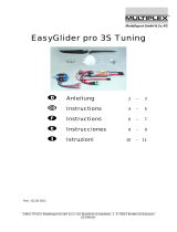 MULTIPLEX Antriebssatz Easyglider Pro 3s Tuning Le manuel du propriétaire