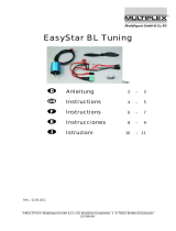 MULTIPLEX EasyStar BL-TUNING Le manuel du propriétaire
