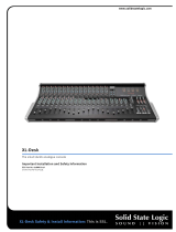 Solid State Logic XL-Desk Guide d'installation