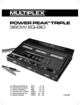 MULTIPLEX POWER PEAK TRIPLE EQ-BID 2 - 30 8562 Le manuel du propriétaire
